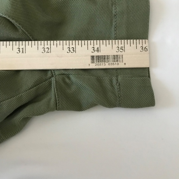 OLD NAVY Green Paper Bag Shorts High Rise Women’s Plus Size 4X - Picture 12 of 16